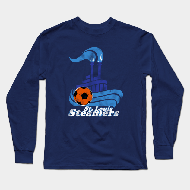 Throwback MISL St Louis Steamers St Louis Steamers Long Sleeve T